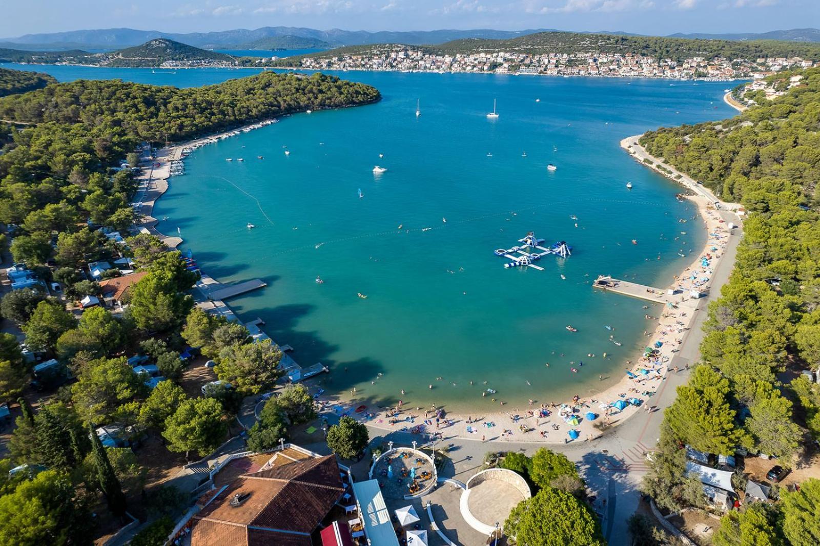 Mobilheim Andrea Wunderschoene Ferienwohnung Direkt Am Meer Jezera Dış mekan fotoğraf